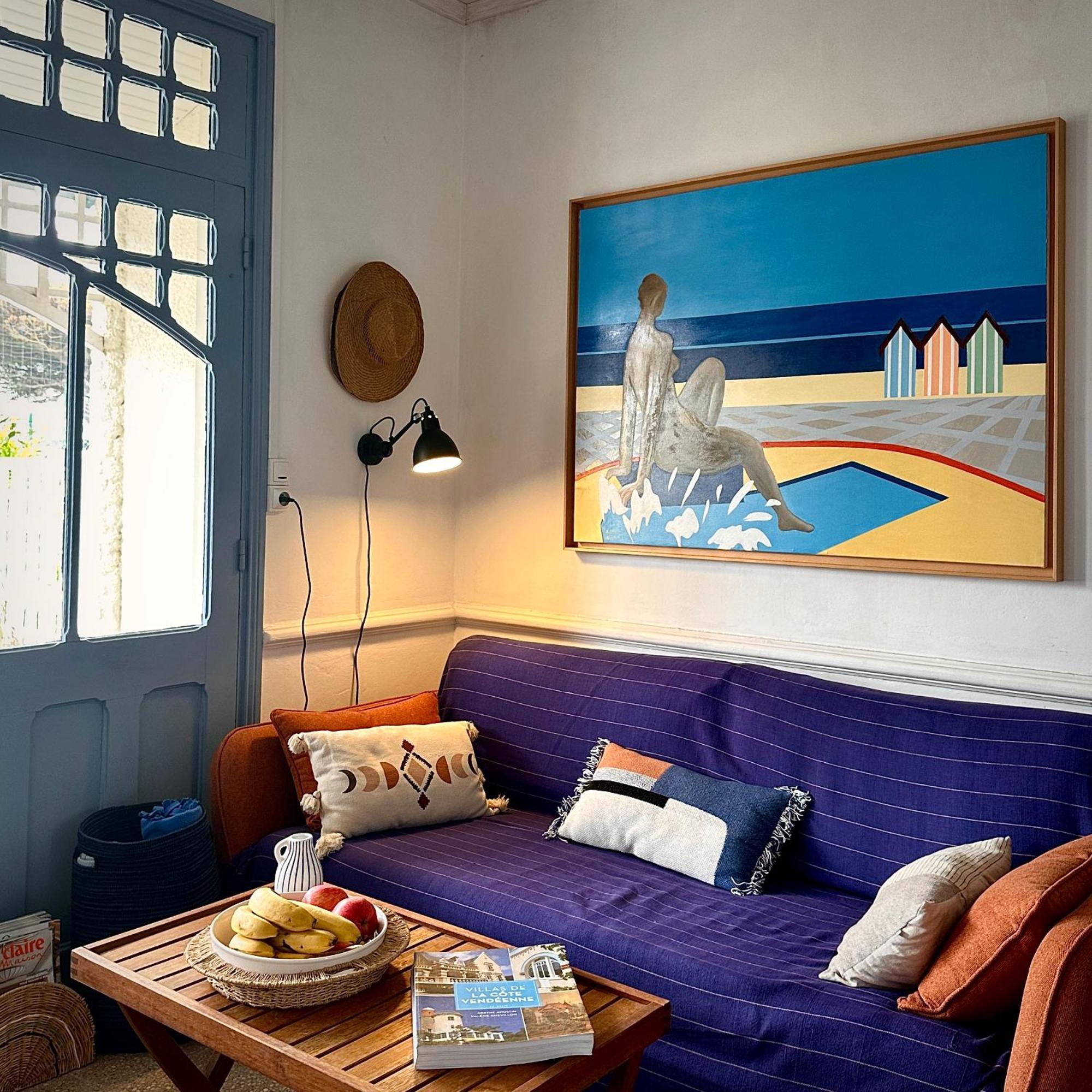 Villa "Mignon" Avec Studio Independant, Tout A Pied, Plage A 4 Mn, 6 Pers, 2 Sde Сен-Жан-де-Мон Экстерьер фото